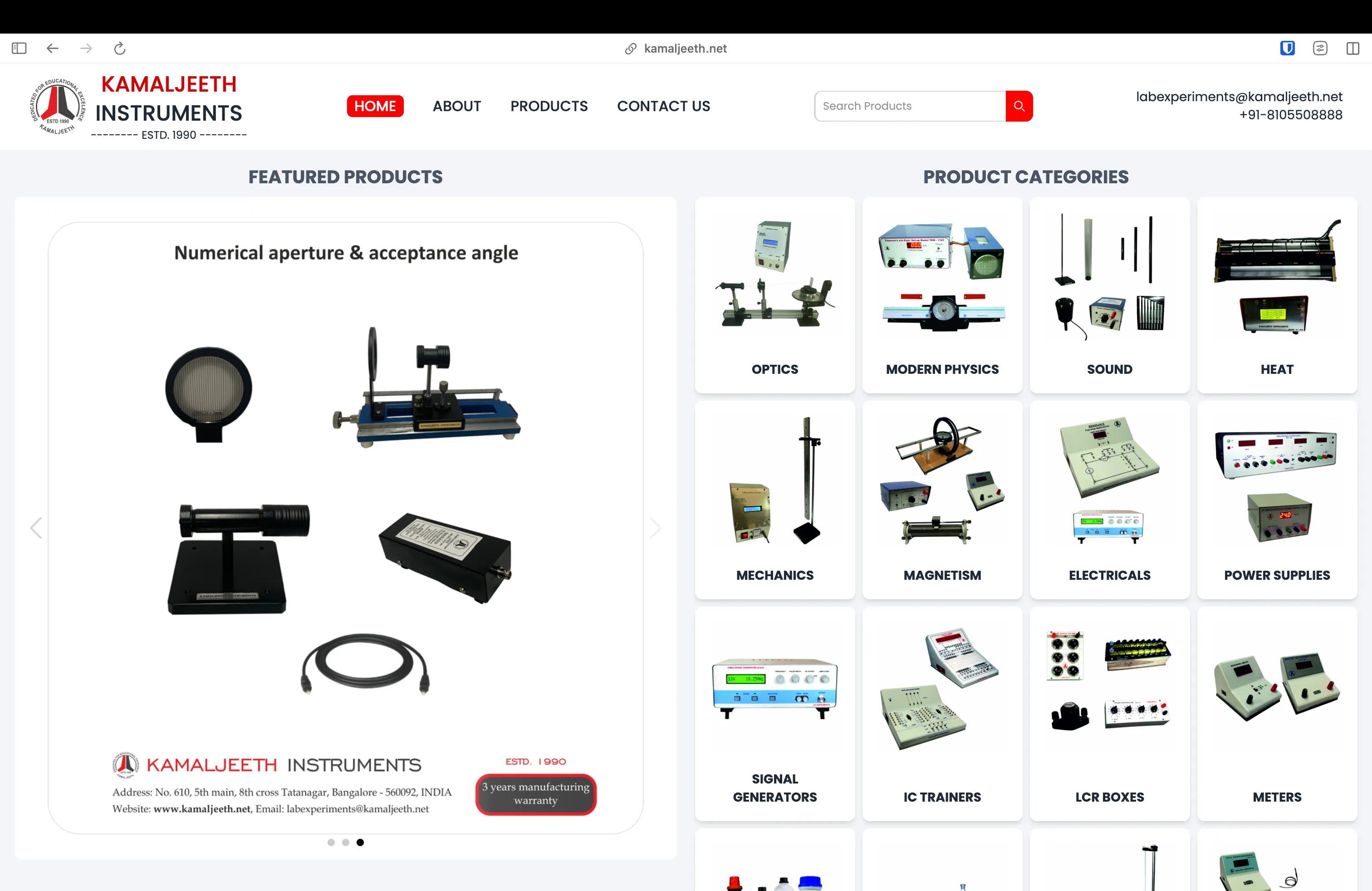 Cover image for Kamaljeeth Instruments